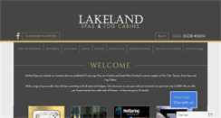 Desktop Screenshot of lakelandspas.co.uk